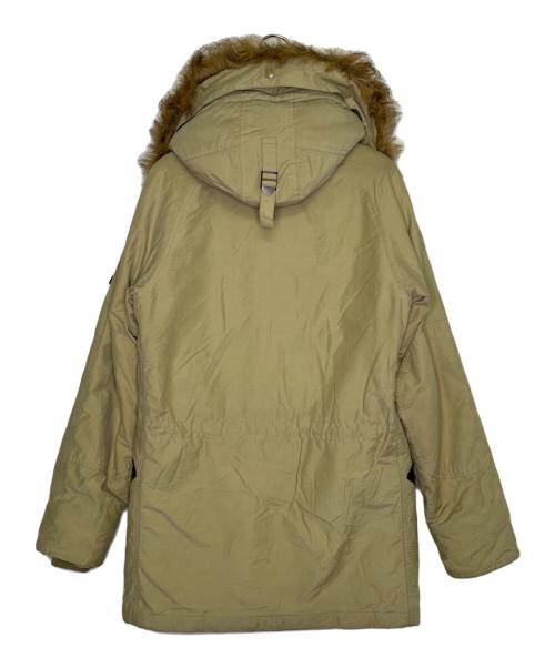 ALPHA INDUSTRIES（アルファインダストリーズ）ALPHA INDUSTRIES (アルファインダストリーズ) ALPHA INDUSTRIES アルファ N-3B フライトジャケット 22093-016 ベージュ M カーキ サイズ:Mの古着・服飾アイテム