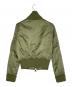 ALPHA INDUSTRIES (アルファインダストリーズ) ALPHA INDUSTRIES アルファ インダストリーズ 00's MA-1 ショート丈 ロングリブ 22096-021 オリーブ サイズ:S：5000円