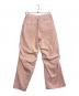 NERDY (ノルディ) WOVEN PANTS ピンク サイズ:S 未使用品：5000円