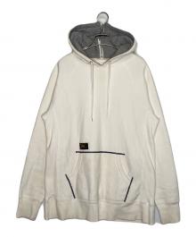 WTAPS（ダブルタップス）の古着「WTAPS ダブルタップス 12AW YOU ARE MY SUNSHINE HELLWEEK SWEATER SWEAT. COTTON ヘルウィーク プルオーバー スウェットパーカー」｜ホワイト×グレー