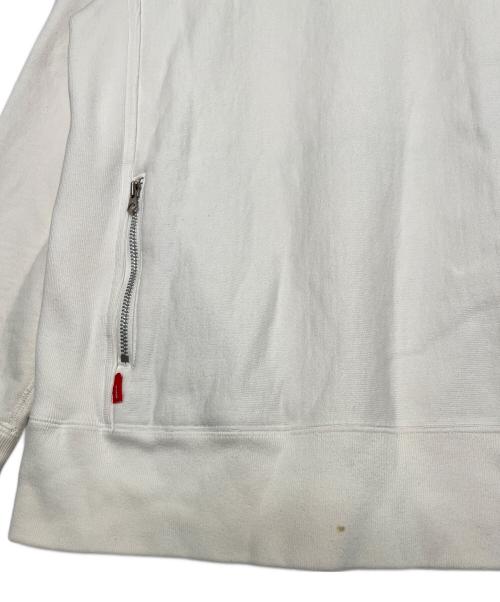 WTAPS（ダブルタップス）WTAPS WTAPS ダブルタップス 12AW YOU ARE MY SUNSHINE HELLWEEK SWEATER SWEAT. COTTON ヘルウィーク プルオーバー スウェットパーカー ホワイト×グレー サイズ:Lの古着・服飾アイテム