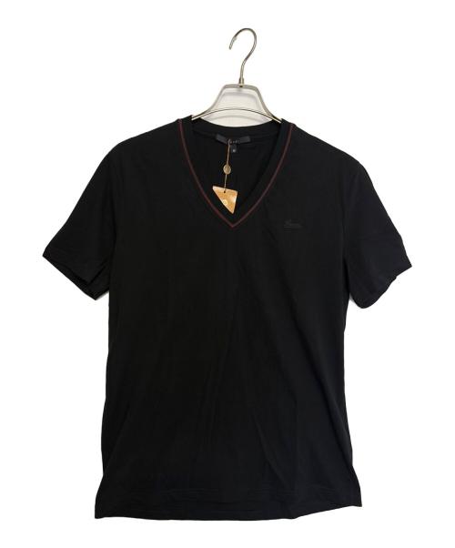GUCCI（グッチ）GUCCI (グッチ) 半袖カットソー ブラック サイズ:Mの古着・服飾アイテム