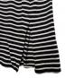 中古・古着 HER LIP TO (ハーリップトゥ) HER LIP TO ハーリップトゥ Tribeca Jersey Dress トライベッカ ジャージ ドレス ボーダー ノースリーブ マキシワンピース スリット入り ブラック×ホワイト サイズ:S：5000円