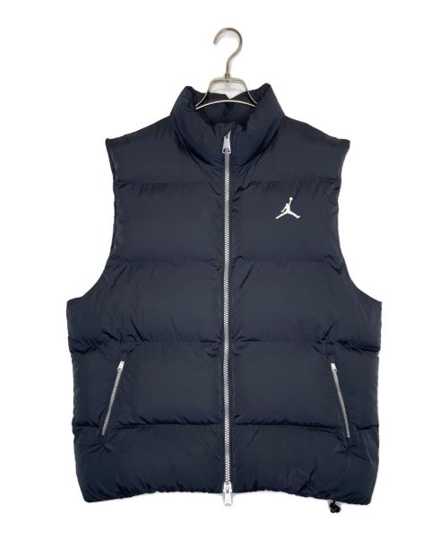 JORDAN BRAND（ジョーダン ブランド）JORDAN BRAND (ジョーダン ブランド) JORDAN BRAND Jordan Essential Statement Vest ナイキ エアジョーダン エッセンシャル ステートメント 中綿ベスト ブラック サイズ:Lの古着・服飾アイテム
