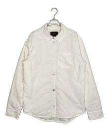 JORDAN BRAND（ジョーダン ブランド）の古着「JORDAN BRAND ジョーダン ブランド Jordan Air Button-Down Top 中綿シャツジャケット」｜ホワイト