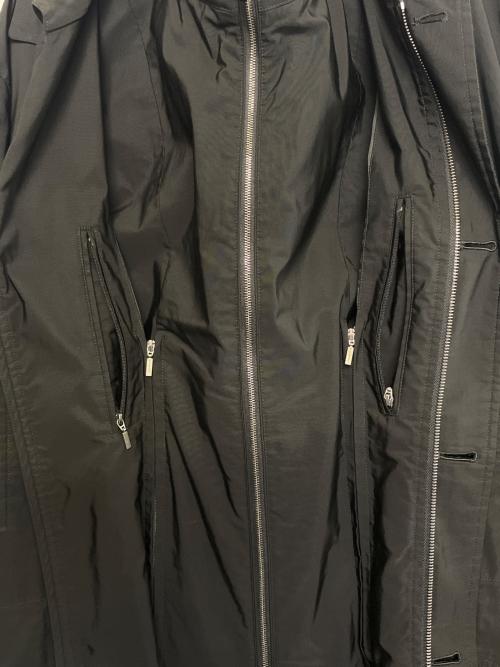 BURBERRY LONDON（バーバリーロンドン）BURBERRY LONDON (バーバリーロンドン) BURBERRY LONDON バーバリーロンドン ジップアップ ハーフコート スタンドカラー フィールドジャケット ライナーベスト付き ブラック サイズ:LLの古着・服飾アイテム