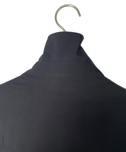 BURBERRY LONDON（バーバリーロンドン）BURBERRY LONDON (バーバリーロンドン) BURBERRY LONDON バーバリーロンドン ジップアップ ハーフコート スタンドカラー フィールドジャケット ライナーベスト付き ブラック サイズ:LLの古着・服飾アイテム