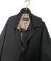 中古・古着 BURBERRY LONDON (バーバリーロンドン) BURBERRY LONDON バーバリーロンドン ジップアップ ハーフコート スタンドカラー フィールドジャケット ライナーベスト付き ブラック サイズ:LL：8000円