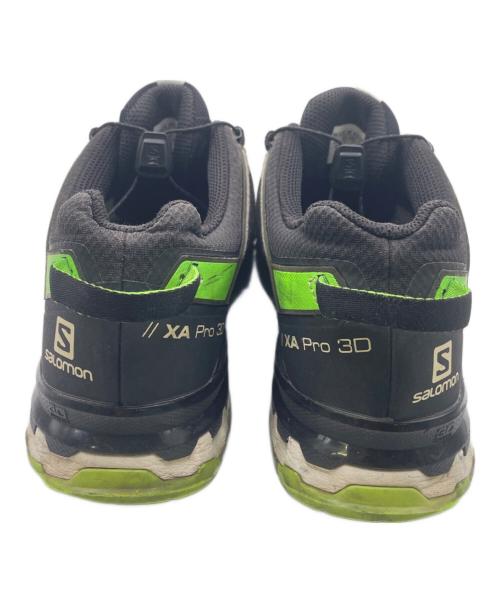 SALOMON（サロモン）SALOMON (サロモン) XA PRO 3D V8 GORE-TEX ブラック×グリーン サイズ:25の古着・服飾アイテム