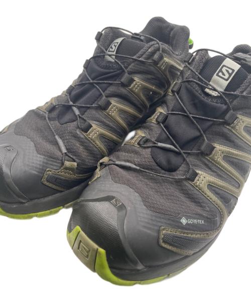 SALOMON（サロモン）SALOMON (サロモン) XA PRO 3D V8 GORE-TEX ブラック×グリーン サイズ:25の古着・服飾アイテム