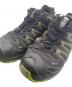 中古・古着 SALOMON (サロモン) XA PRO 3D V8 GORE-TEX ブラック×グリーン サイズ:25：10000円