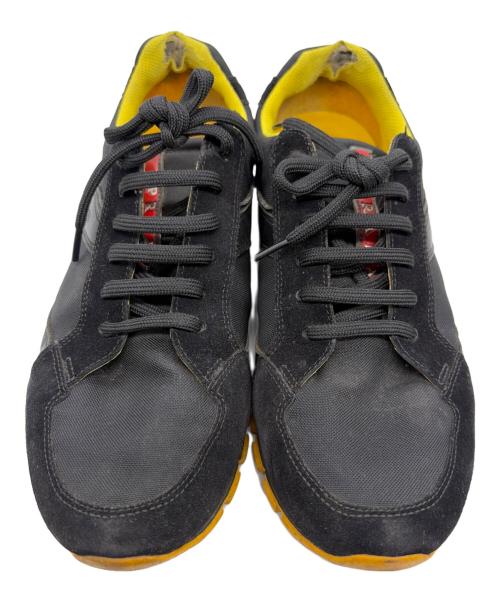 PRADA（プラダ）PRADA (プラダ) スニーカー ブラック サイズ:6の古着・服飾アイテム