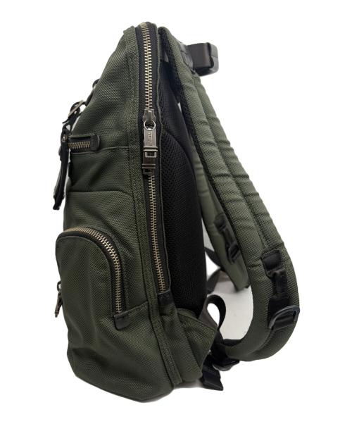 TUMI（トゥミ）TUMI (トゥミ) Alpha Bravo Knox backpack オリーブの古着・服飾アイテム