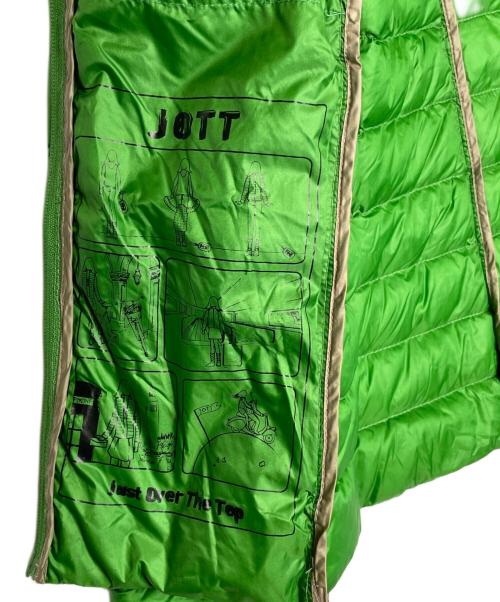 Just Over The Top（ジャストオーバーザトップ）JUST OVER THE TOP (ジャストオーバーザトップ) JOTT JUST OVER THE TOP ジャストオーバーザトップ CHA ライトダウンジャケット グリーン M グリーン サイズ:Mの古着・服飾アイテム