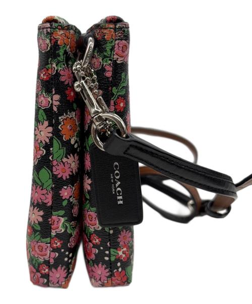 COACH（コーチ）COACH (コーチ) ショルダーバッグ ブラック×ピンクの古着・服飾アイテム