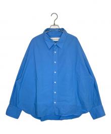 THE SHINZONE（ザ シンゾーン）の古着「THE SHINZONE ザ シンゾーン WINDY SHIRT ウィンディシャツ 長袖シャツ ブルー」｜ブルー