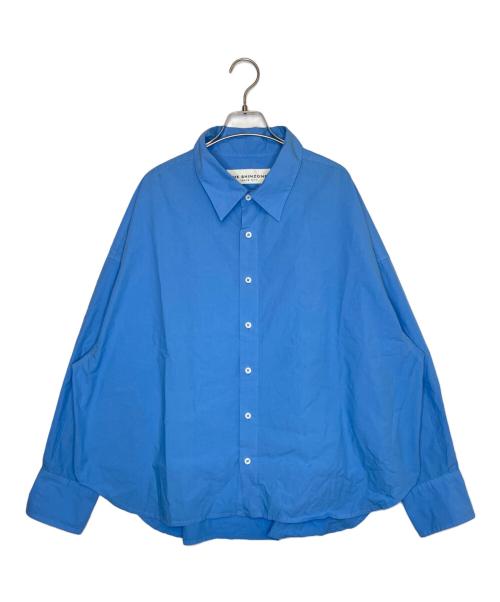 THE SHINZONE（ザ シンゾーン）THE SHINZONE (ザ シンゾーン) THE SHINZONE ザ シンゾーン WINDY SHIRT ウィンディシャツ 長袖シャツ ブルー ブルー サイズ:Fの古着・服飾アイテム