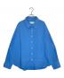 THE SHINZONE（ザ シンゾーン）の古着「THE SHINZONE ザ シンゾーン WINDY SHIRT ウィンディシャツ 長袖シャツ ブルー」｜ブルー