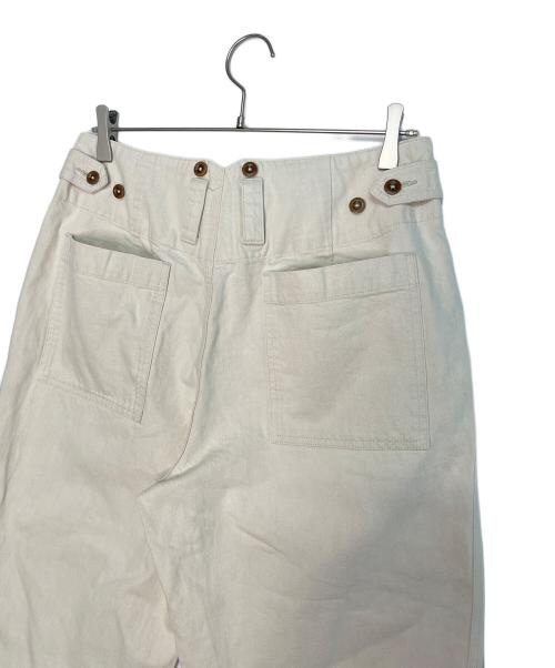 MHL（マーガレットハウエル）MHL (マーガレットハウエル) MHL. MARGARET HOWELL マーガレットハウエル コットンドリル チノパンツ アイボリー アイボリー サイズ:3の古着・服飾アイテム