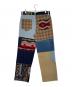 JADED (ジェイデッド) Jaded London ジェイデッドロンドン パッチワーク デニムパンツ インディゴ×カーキ サイズ:W34：8000円