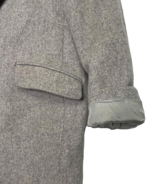 UNITED TOKYO（ユナイテッドトーキョー）UNITED TOKYO (ユナイテッドトーキョー) UNITED TOKYO ユナイテッドトーキョー カシミヤ混 チェスターコート グレー グレー サイズ:1の古着・服飾アイテム