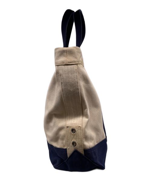 POLO RALPH LAUREN（ポロ・ラルフローレン）POLO RALPH LAUREN (ポロ・ラルフローレン) POLO RALPH LAUREN ポロ ラルフローレン ビッグポニー ナンバリング 3 キャンバス トートバッグ ベージュの古着・服飾アイテム