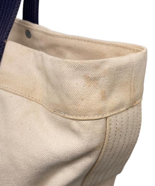 POLO RALPH LAUREN（ポロ・ラルフローレン）POLO RALPH LAUREN (ポロ・ラルフローレン) POLO RALPH LAUREN ポロ ラルフローレン ビッグポニー ナンバリング 3 キャンバス トートバッグ ベージュの古着・服飾アイテム