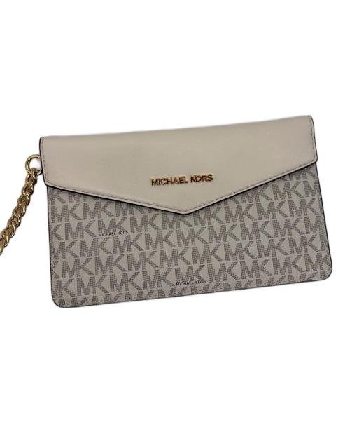 MICHAEL KORS（マイケルコース）MICHAEL KORS (マイケルコース) リュック ベージュの古着・服飾アイテム