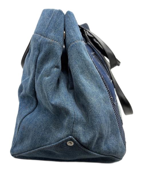 DIESEL（ディーゼル）DIESEL (ディーゼル) デニムトートバッグ ブルーの古着・服飾アイテム