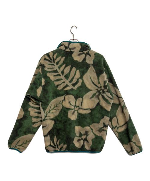 Patagonia（パタゴニア）Patagonia (パタゴニア) フリースジャケット グリーン×ベージュ サイズ:Mの古着・服飾アイテム