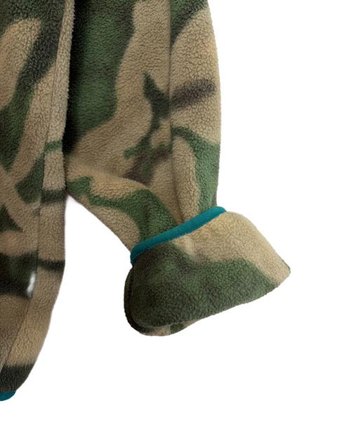 Patagonia（パタゴニア）Patagonia (パタゴニア) フリースジャケット グリーン×ベージュ サイズ:Mの古着・服飾アイテム