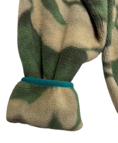 Patagonia（パタゴニア）Patagonia (パタゴニア) フリースジャケット グリーン×ベージュ サイズ:Mの古着・服飾アイテム