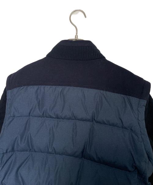 HUGO BOSS（ヒューゴ ボス）HUGO BOSS (ヒューゴ ボス) HUGO BOSS ヒューゴボス Dillion1 切り替え ダウンジャケット ネイビー サイズ:50の古着・服飾アイテム