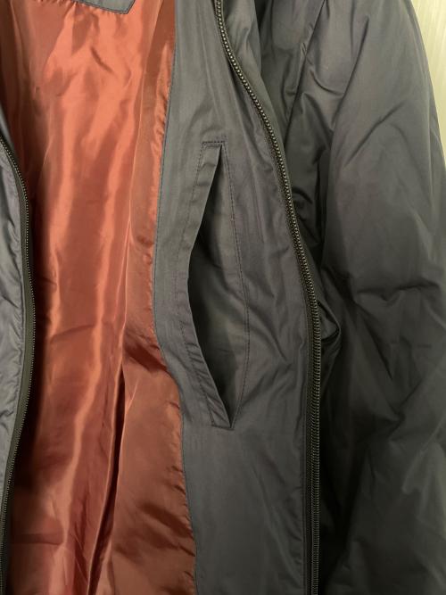 KANGOL（カンゴール）KANGOL (カンゴール) KANGOL カンゴール EXTRA COMFORT エクストラコンフォート ダイヤキルティング ダウンジャケット ネイビー ネイビー サイズ:Lの古着・服飾アイテム