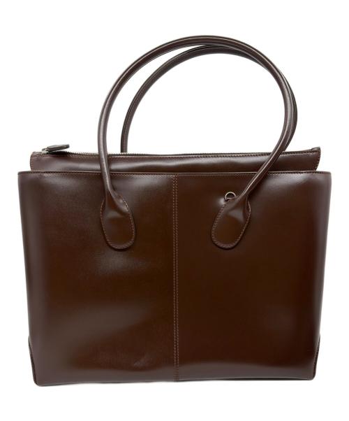 TOD'S（トッズ）TOD'S (トッズ) トートバッグ ブラウンの古着・服飾アイテム