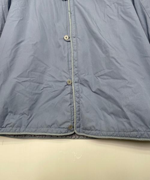 Swedish Army（スウェーデン軍）Swedish Army SWEDISH ARMY スウェーデン軍 Feltuniform CIVIL DEFENSE 民間防衛組織 1990年 M-59 フィールドコート用 ボアライナージャケット ノーカラーコート サックスブルーの古着・服飾アイテム