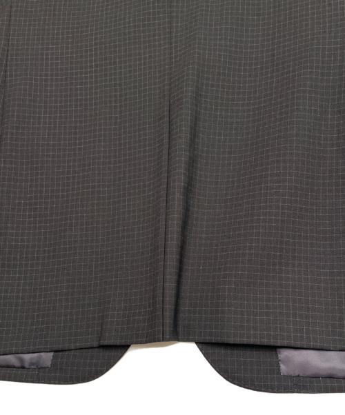 POLO RALPH LAUREN（ポロ・ラルフローレン）POLO RALPH LAUREN POLO RALPH LAUREN ポロ ラルフローレン 2000年代 ウインドウペン 格子柄 3ボタン シングル スーツ シルクウール 日本製 ブラックの古着・服飾アイテム