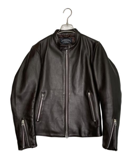 green label relaxing（グリーンレーベルリラクシング）green label relaxing UNITED ARROWS green label relaxing グリーンレーベルリラクシング ST ソフトカウ シングル レザージャケット ブラック サイズ:Sの古着・服飾アイテム