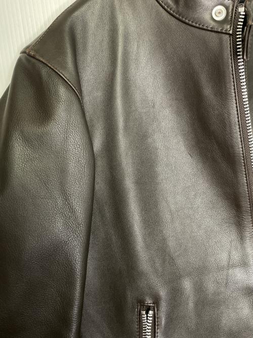 green label relaxing（グリーンレーベルリラクシング）green label relaxing UNITED ARROWS green label relaxing グリーンレーベルリラクシング ST ソフトカウ シングル レザージャケット ブラック サイズ:Sの古着・服飾アイテム