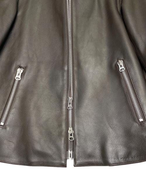 green label relaxing（グリーンレーベルリラクシング）green label relaxing UNITED ARROWS green label relaxing グリーンレーベルリラクシング ST ソフトカウ シングル レザージャケット ブラック サイズ:Sの古着・服飾アイテム