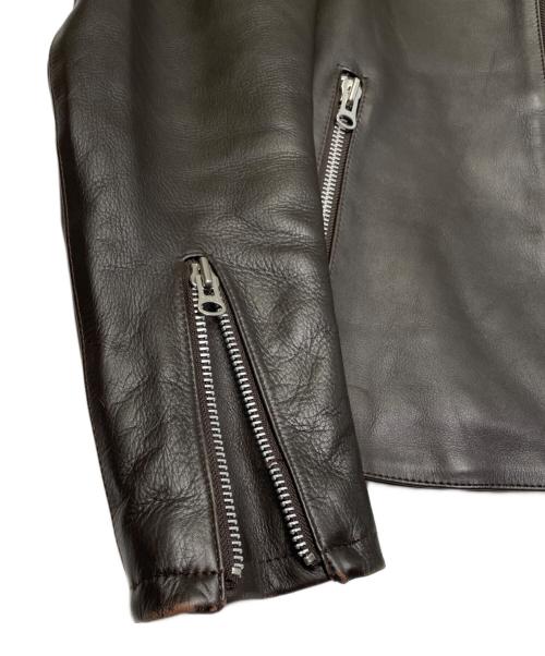 green label relaxing（グリーンレーベルリラクシング）green label relaxing UNITED ARROWS green label relaxing グリーンレーベルリラクシング ST ソフトカウ シングル レザージャケット ブラック サイズ:Sの古着・服飾アイテム