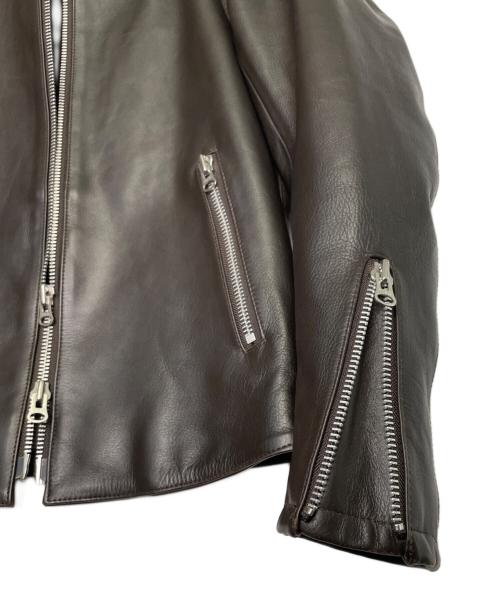green label relaxing（グリーンレーベルリラクシング）green label relaxing UNITED ARROWS green label relaxing グリーンレーベルリラクシング ST ソフトカウ シングル レザージャケット ブラック サイズ:Sの古着・服飾アイテム