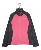 THE NORTH FACEザ ノース フェイス）の古着「THE NORTH FACE ザ ノース フェイス 2009AW ラグラン フリースジャケット ピンク」｜グレー×ピンク