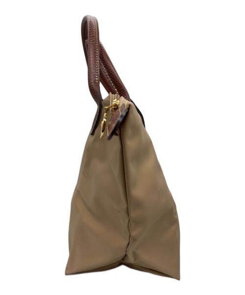LONGCHAMP（ロンシャン）LONGCHAMP (ロンシャン) バッグ ブラウン×ベージュの古着・服飾アイテム