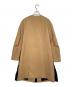 LANVIN en Bleu (ランバンオンブルー) LANVIN en Bleu ランバンオンブルー リボン ウール ノーカラーコート ベージュ サイズ:38：7000円