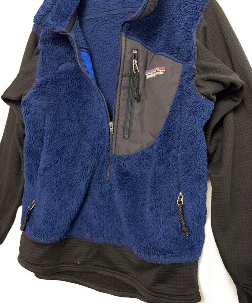 Patagonia（パタゴニア）Patagonia (パタゴニア) フリースジャケット ブルー×ブラック サイズ:Sの古着・服飾アイテム