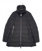 MONCLERモンクレール）の古着「MONCLER モンクレール PETREA 2016AW ダウンコート 4696300 ミドル丈 ブラック」｜ブラック
