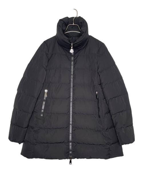 MONCLER（モンクレール）MONCLER (モンクレール) MONCLER モンクレール PETREA 2016AW ダウンコート 4696300 ミドル丈 ブラック ブラック サイズ:1の古着・服飾アイテム