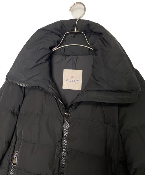 MONCLER（モンクレール）MONCLER (モンクレール) MONCLER モンクレール PETREA 2016AW ダウンコート 4696300 ミドル丈 ブラック ブラック サイズ:1の古着・服飾アイテム