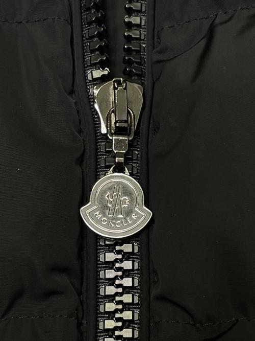 MONCLER（モンクレール）MONCLER (モンクレール) MONCLER モンクレール PETREA 2016AW ダウンコート 4696300 ミドル丈 ブラック ブラック サイズ:1の古着・服飾アイテム